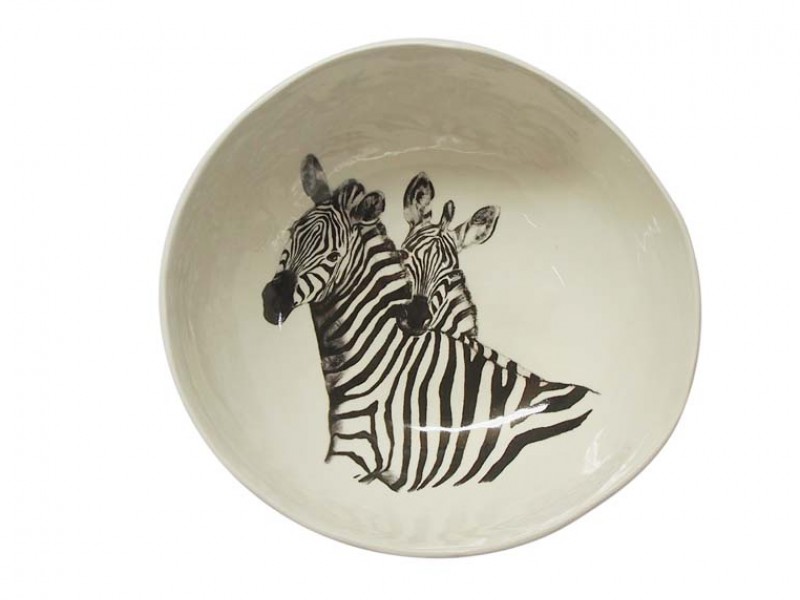 Zebra Snack Bowl